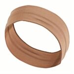 FD065 Solid Color Women Sports Headband Moisture Wicking Elastic Sweatband Hair Band