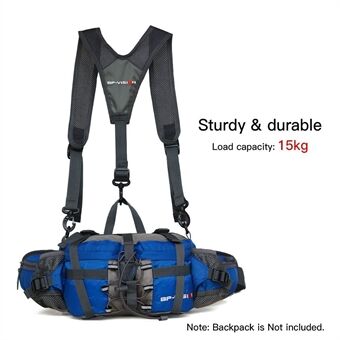 BP-VISION Adjustable Carrying Strap Durable Shoulder Strap Ventilated Strap with 3 Hooks for Luggage Travel