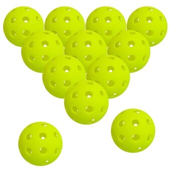 40 Holes Outdoor Sports Solid Pickleball Balls for Outdoor Courts
