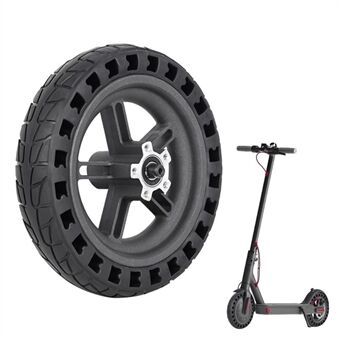For Xiaomi M365 Pro / Pro 2 / Pro 3 E-scooter 8.5 Inch Solid Tire Anti-slip Shock Absorbed Rubber Electric Scooter Rear Wheel Hub Replacement