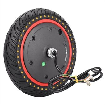 For Xiaomi 1S / Lite / M365 / M365 Pro / M365 Pro 2 / M365 Pro 3 Electric Scooter 8.5-Inch Inflatable Tire Wheel Hub Motor 350W 36V with Colored Circle Dot Decor