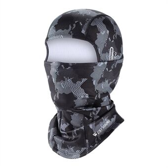 WEST BIKING YP0201346 Outdoor Cycling Headwear Neck Gaiter Winter Warm Bandana Head Face Cover with Glasses Holes