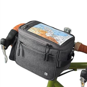 RHINOWALK Bike Handlebar Bag Waterproof Bicycle Front Bag Camera Bag Handbag with Touch Screen