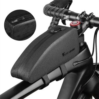 WEST BIKING Bike Frame Bag Waterproof Top Tube Bag Bicycle Front Phone Bag