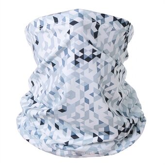 Summer Breathable Outdoor Cycling Half Face Mask Sun Protection Ice Silk Neck Gaiter