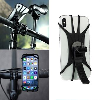 Universal Bicycle Electric Vehicle Motorcycle Hand Bars Bracket Phone Holder for iPhone 11 Pro Max 6.5 inch, etc