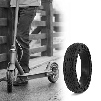 Non-inflatable Shock-absorbing Honeycomb Solid Tire Anti-explosion Rubber Tire Scooter Accessories for Xiaomi M365 Electric Scooter