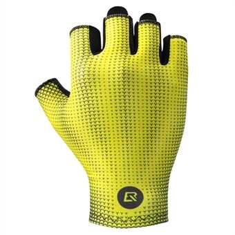 ROCKBROS 1 Pair Bike Cycling Half Finger Gloves Unisex Anti-skid Breathable Bicycle Gloves
