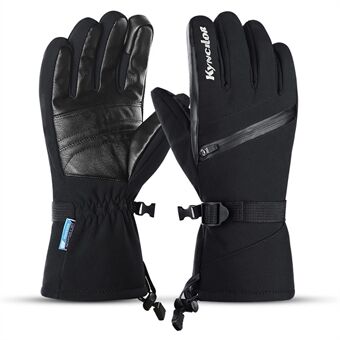 KYNCILOR A0081 1 Pair Winter Warm Gloves Touch Screen Windproof Ski Gloves for Cycling Driving Running