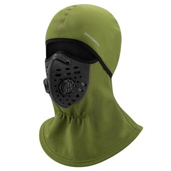ROCKBROS LF7127 Motorcycle Men Women Winter Warm Cap Ski Balaclava Outdoor Face Mask with Breathe Valve