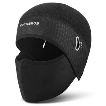 ROCKBROS LF8308 Winter Cap Bike Balaclava Bicycle Cap Glasses Hole Bandana Sports Running Headband Windproof Face Mask