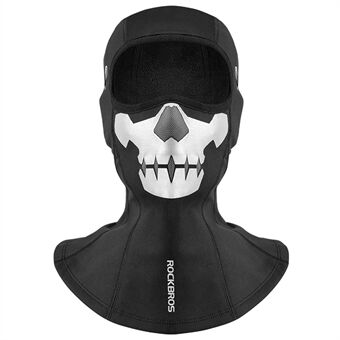 ROCKBROS YPP055 Skull/Spider Pattern Winter Motorcycle Cycling Head Scarf Helmet Liner Balaclava Face Mask