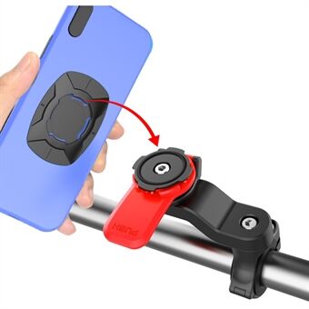 HL-143A Bicycle Anti-shake Mobile Phone Holder Motorcycle Bike Mount Stand Bracket for 4.7-7.2 inch Smartphone