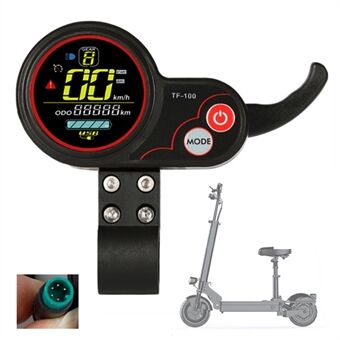 TF100 5Pin Meter Screen Display Throttle for KUGOO M4 10 inch Series Electric Scooter Universal Accessories