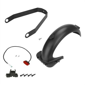 Rear Fender Bracket Kit for Ninebot G30 Max Electric Scooter Back Mudguard with Tail Light Replacement Accessory