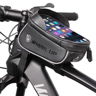 WHEELUP Bicycle Cycling Bag Waterproof Saddle Bag Touch Screen 6.2" Phone Case Pouch