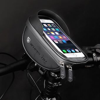 WHEEL UP 010-QW Waterproof Cycling Bag Saddle Bag Touch Screen 6.2" Phone Case Bag