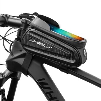 WHEEL UP Cycling Bag Waterproof Saddle Bag Touch Screen 7.0" Phone Case