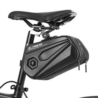 WEST BIKING YP0707268 2.6L Large Capacity Bicycle Seat Saddle Bag Waterproof Bike Tail Storage Bag with Tailight