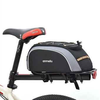 ANMEILU 7007 Waterproof Hard Shell Large Capacity Bike Pannier Bicycle Rear Bag