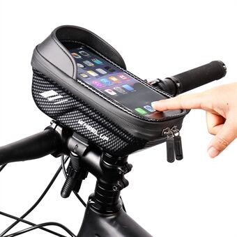 WHEEL UP G41 6.5 Inch Mobile Phone Pouch Waterproof Bicycle Top Tube Handlebar Bag