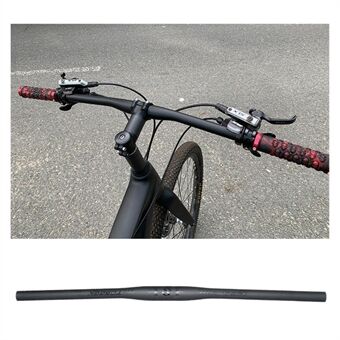 TOSEEK Lightweight Full Carbon Fiber 31.8mm Handlebar MTB Handle Bar Bicycle Part - Flat Handlebar 720mm