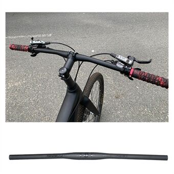 TOSEEK Full Carbon Fiber 31.8mm MTB Road Cycling Handlebar Bicycle Part - Flat Handlebar 740mm