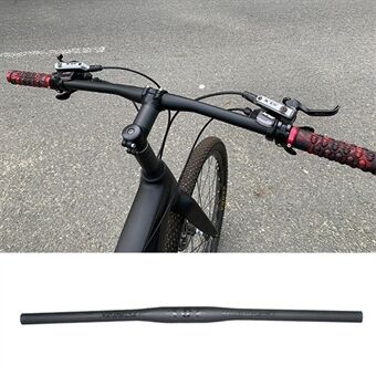 TOSEEK Full Carbon Fiber 31.8mm Mountain Bike Handlebar MTB Handle Bar Part - Flat Handlebar 700mm