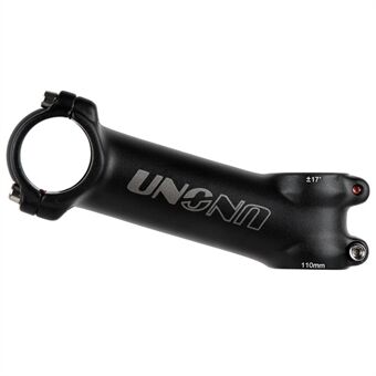 UNO Adjustable Bike Stem Mountain MTB Stem Short Bicycle Handlebar Stem (Length: 110mm; Angle: +/- 17 Degrees)