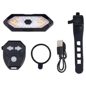 wd14019 MTB Bike Tail Light Waterproof Bike Warning Light for Night Riding Support USB Rechargeable