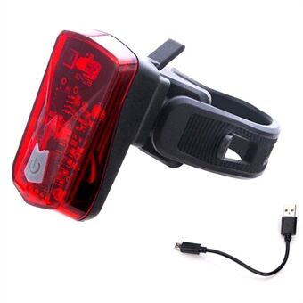 LEADBIKE LD41 USB Rechargeable Bike Tail Light Safety Warning Night Cycling Bicycle Waterproof Rear Light Lamp