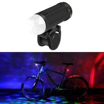 LEADBIKE LD57 Bike Rotating LED Light Night Cycling Bicycle Safety Warning Lamp Atmosphere Light