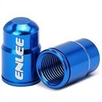 ENLEE E-MZ504 2Pcs Corrosion Prevention Aluminum Alloy Tire Valve Caps Universal Valve Stem Dustproof Covers for Bike Road Bike Mountain Bike