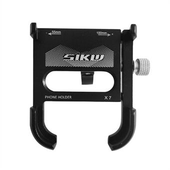 SIKW AGR06 CNC 360 Degree Rotation Bicycle Phone Holder Cycling Handlebar Phone Support Bracket
