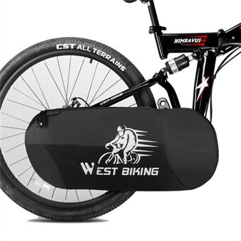WEST BIKING YP0719301 Bicycle Chain Cover Bicycle Chainwheel Sprocket Guard Plate Dustproof Waterproof Cover