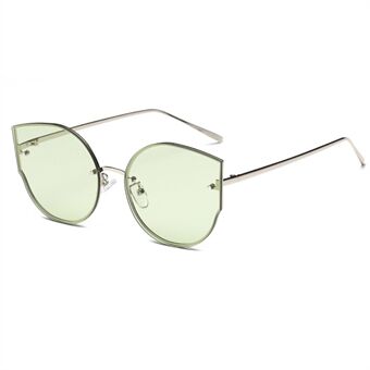 s17014 Metal Frame UV400 Protection Sunglasses Lightweight Design Comfortable Wearing Glasses