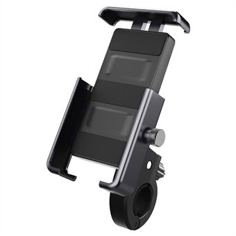QX-21 Motorcycle E-Bike Bicycle Phone Stand Handlebar / Rear Mirror Mount Rotatable Phone Holder Bracket