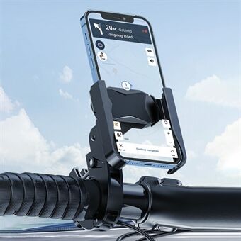 ESSAGER 360 Degree Rotating Spring Stretch Cycling Phone Holder Bracket for Bicycle Motorcycle