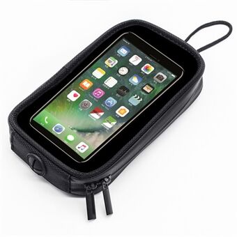 WOSAWE MB07 Waterproof Magnetic Touch Screen Phone Case Universal Motorcycle MTB Bike Scooter Mobile Phone Bag