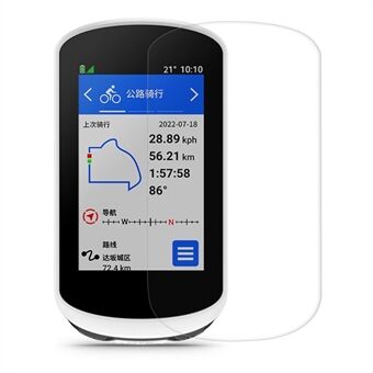 For Garmin Edge Explore 2 Cycle Computer Screen Protector Anti-scratch Explosion-proof TPU Film