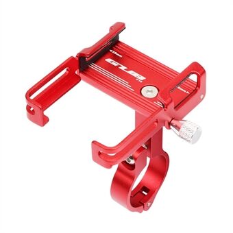 GUB P10 Aluminum Alloy Bicycle Handlebar Bracket Holder Mobile Phone GPS Stand Silicone Motorcycle Cycling Mount