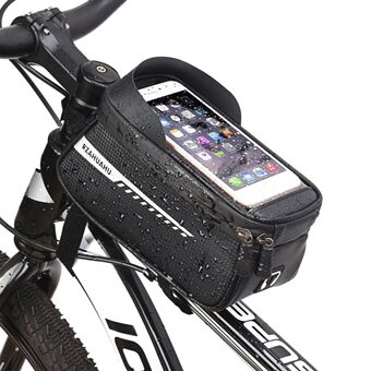 Waterproof Bicycle Phone Mount Bags Front Frame Top Tube Bag