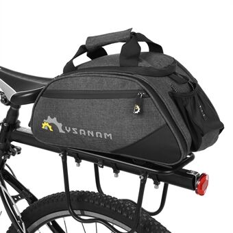 12L Waterproof Bike Rear Seat Bag Expandable MTB Bicycle Rack Trunk Bag