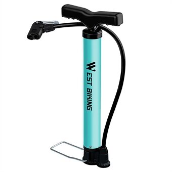 WEST BIKING 120PSI Metal Cycling Bicycle Pump Air Inflator Road MTB Bike Tire Pump