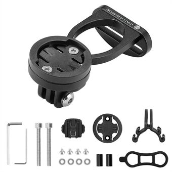 Multifunctional Bicycle Computer Camera Flashlight Mount Holder Front Bike Mount Replacement for Garmin Bryton GoPro CATEYE