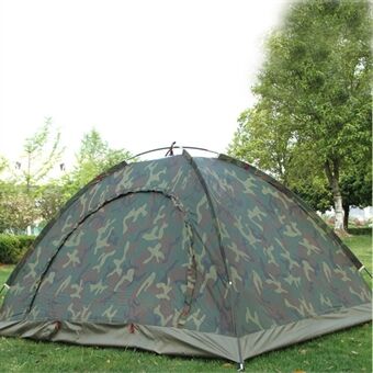 Waterproof 2 People Outdoor Camping Tent Portable Camouflage Tent