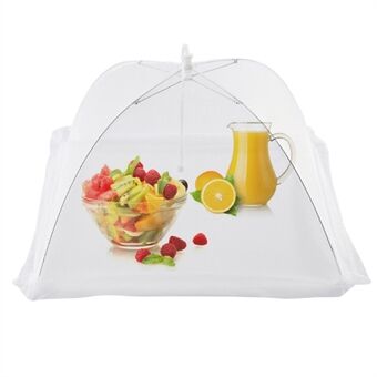 Pop Up Mesh Screen Food Cover Tents Picnic BBQ Plate Umbrella Protector 16 inch / 42x42cm