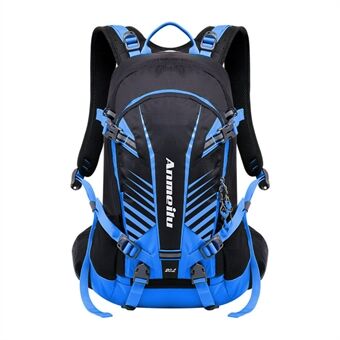ANMEILU 1031A 20L Outdoor Sports Night Cycling Reflective Backpack 210D Nylon Waterproof Ultra Light Helmet Shoulder Bag