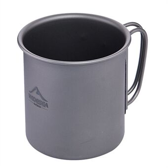 WIDESEA WSTT-300ML Titanium Alloy Cup 300ml Outdoor Camping Hiking Water Tea Coffee Mug Cup (No FDA Certification, BPA-free)