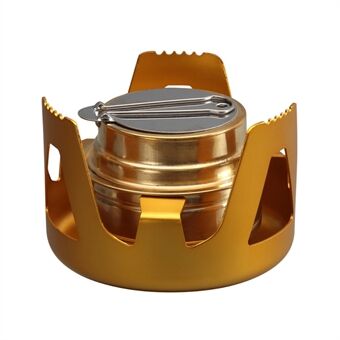 HALIN Outdoor Alcohol Backpacking Stove Lightweight Spirit Burner for Camping Hiking Picnic